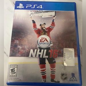 PlayStation4 game NHL16